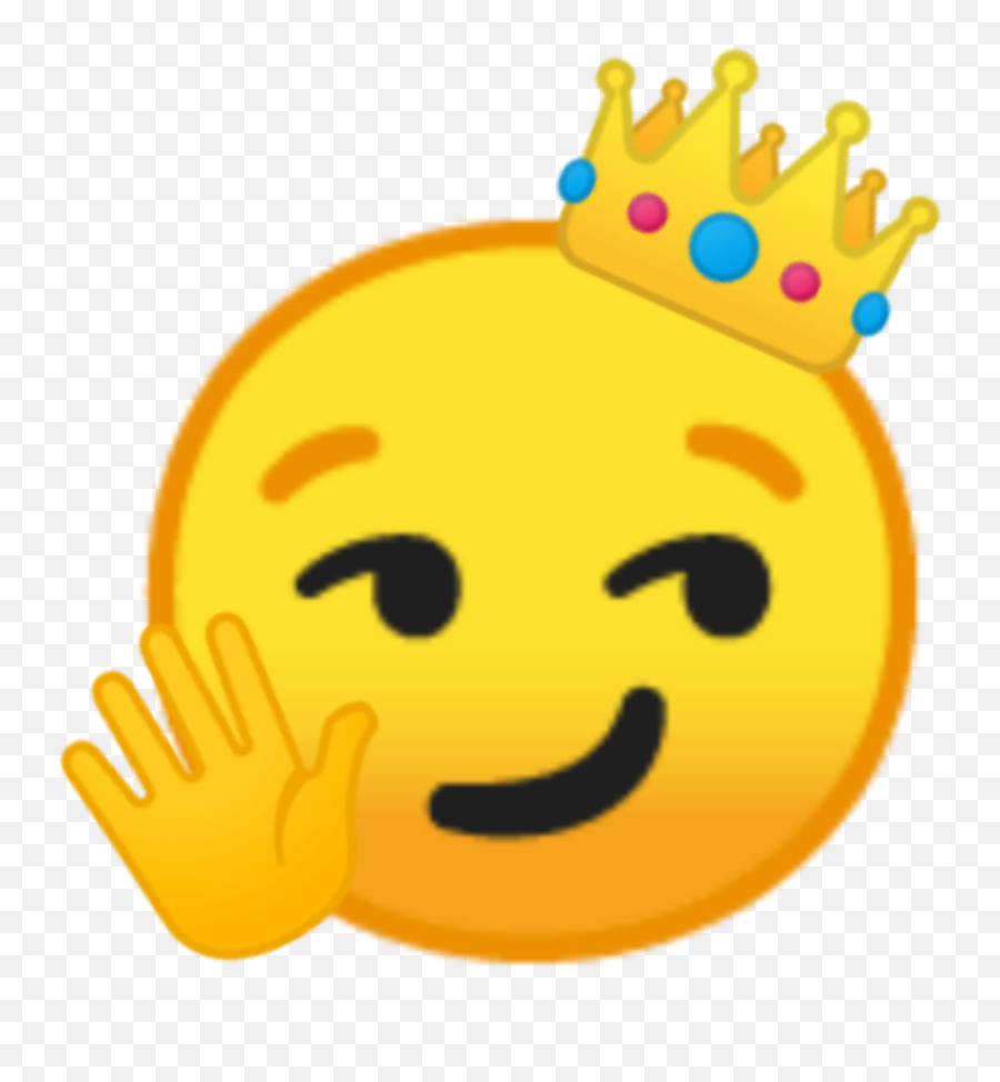 Emoji Emojixiaomi Stop Princess Sticker - Emoji Smirk Png,Princess Emoji