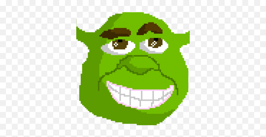 Swodaddyu0027s Event Submission Skybounds - Burro Shrek Pixel Art Emoji,Plagiarism Emoticon