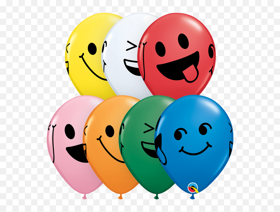 Round Standard Assort - Latex Balloons Balloons Happy Retirement Canada Emoji,Have A Quickie Emoticon