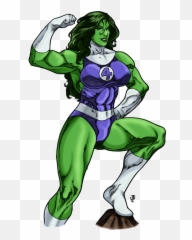 Cartoon She Hulk Clipart Free Image - She Hulk Comics Png Emoji,Emotion Trigger Hulk