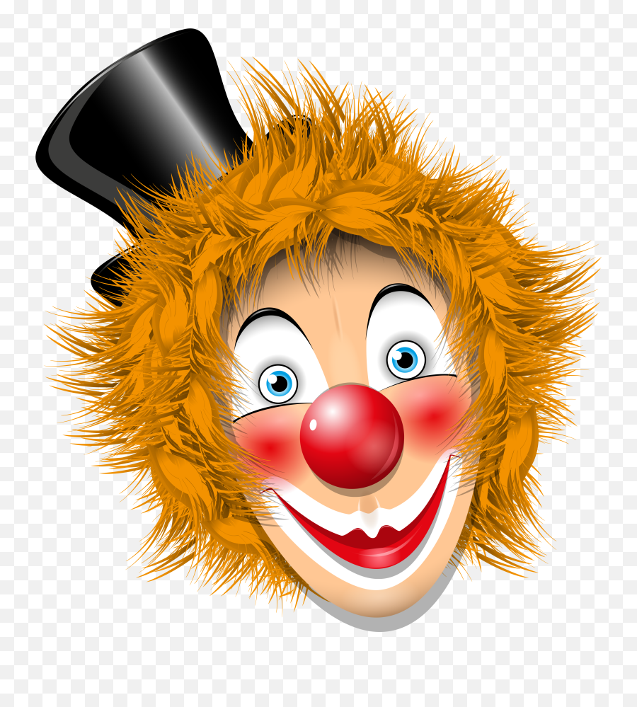 Clown Clipart 068 - Transparent Clown Drole Png Emoji,Hillbilly Emoticons