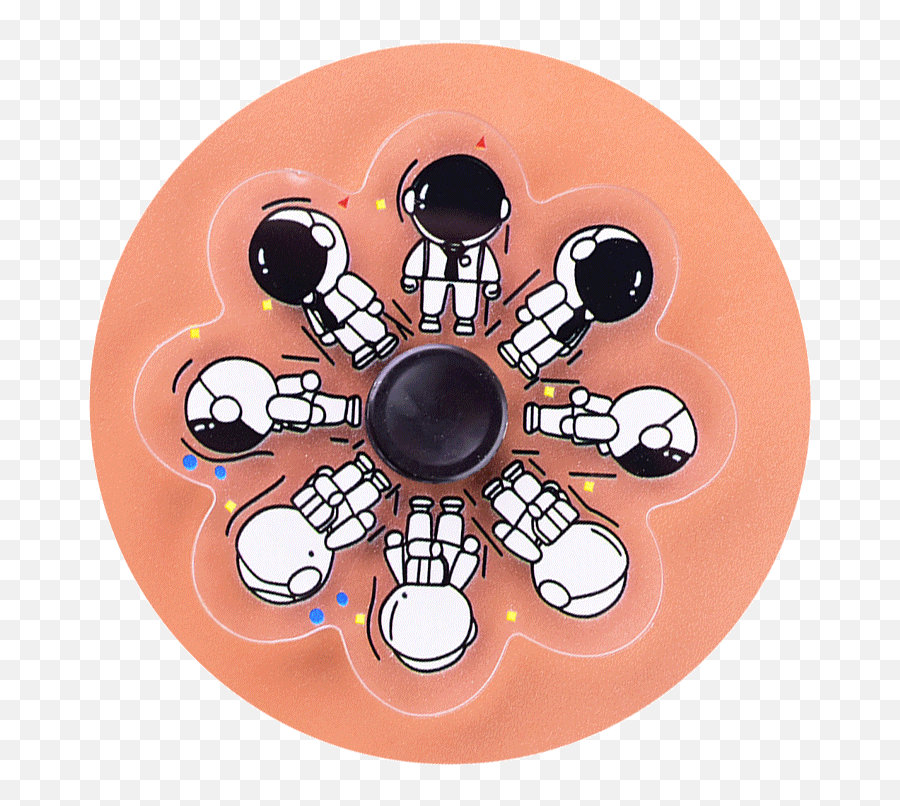 Running Fingertip Cartoon Character Emoji,Fidget Spinner Pc Emoticon