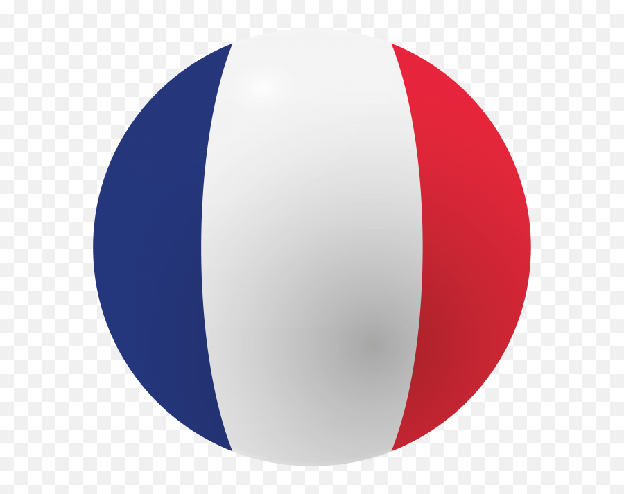 France Flag - Circle Clipart Full Size Clipart 3568522 French Flag Circle Png Emoji,Irish Flag Emoji