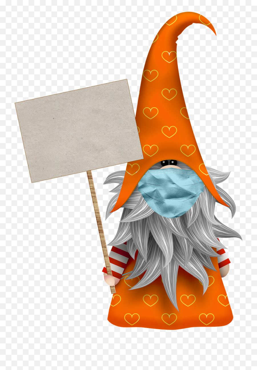 Protesting Gnome Black Lives - Gnomes Protesting Emoji,Creative Commons Clipart Emotions