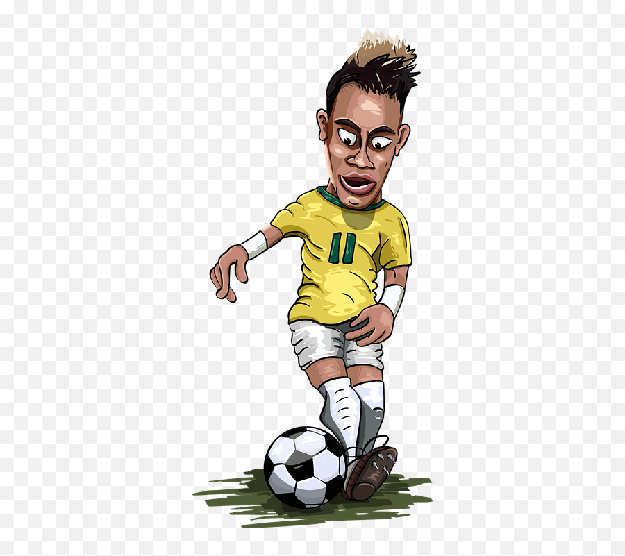 Player Football Ball Brazilian - Neymar Clipart Emoji,Brazilian Gymnast Emotions