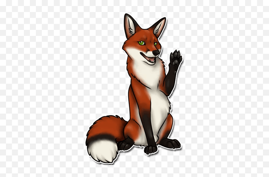 Pee Telegram Stickers - Kandrel Fox Emoji,Peeing Emoji