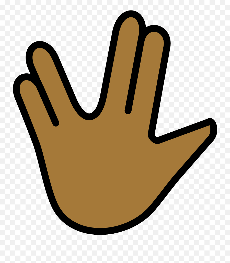 Hand With Fingers Splayed Emoji Clipart Free Download - Emoji,Fingers Emoji