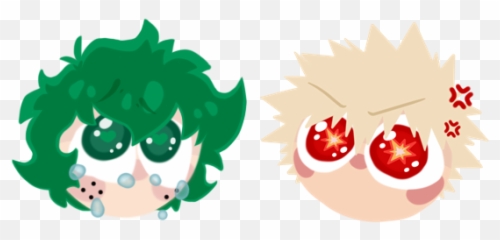 Bnha Weepy Boi And Angy Boi By Awkwarddarknerd - Fur Emoji,Angy Cat Emoji