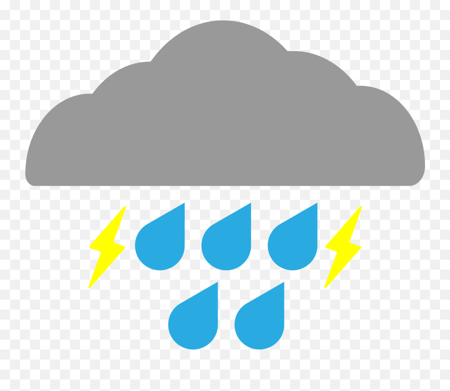 Thunderstorm Graphic By Meow Studio Creative Fabrica Emoji,Emoji Thunderstorm