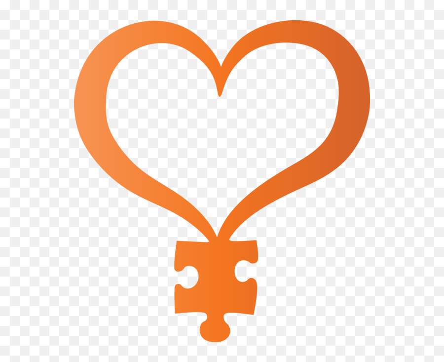 Autism Awareness Day Orange Heart Love For World Autism Emoji,Hanukkah Emoji Copy And Paste