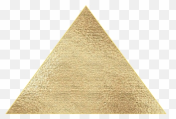Pyramid Triangle Gold Sticker - Geometric Emoji,Pyramid Emoji