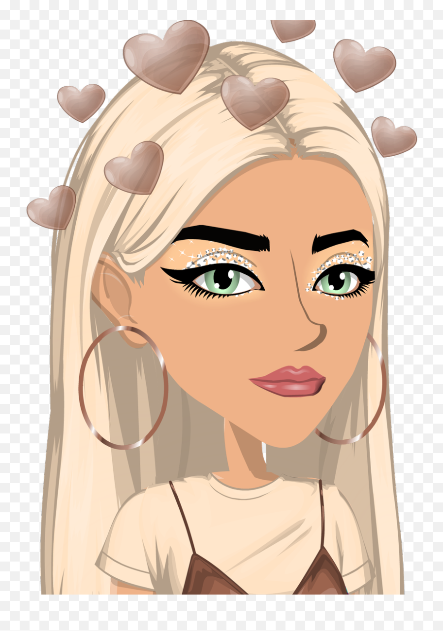 Girl Face Png - Moviestarplanet Girl Transparent Cartoon Msp Girl Transparent Emoji,Msp Emojis