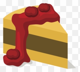 Vector Free - Piece Of Cake On Clip Art Emoji,Slice Of Cake Emoji