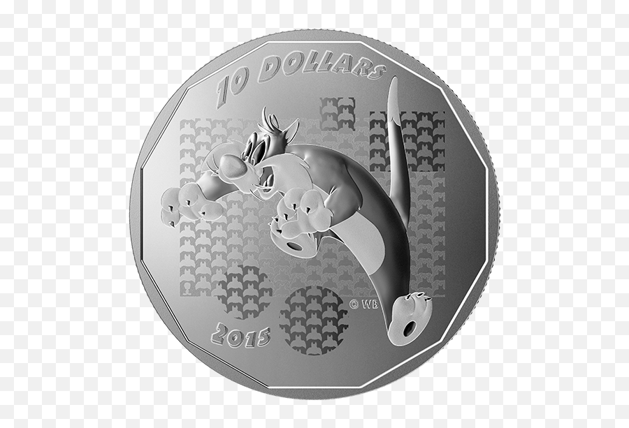 12 Oz Fine Silver Coin - Looney Tunestm Suffering Sylvester Emoji,Emoji Answers Speedy Gonzales