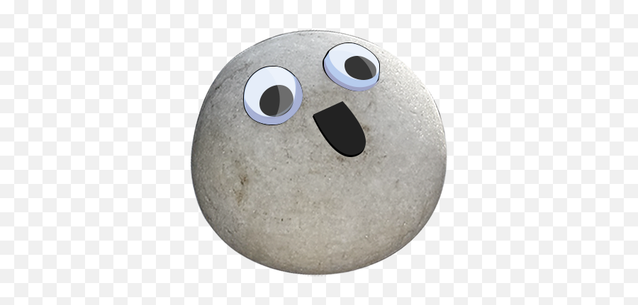 Send A Rock With Googly Eyes - Transparent Rock With Googly Eyes Emoji,Googly Eye Emoticon