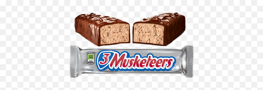 British American Sweets - 3 Musketeers Candy Bar Emoji,Chocolate Bar Emoji