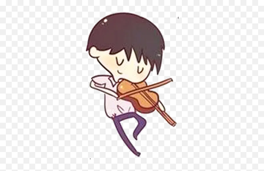 Studio Ghibli 1 Whatsapp Stickers - Stickers Cloud Instrumentalist Emoji,Violin Emoji Stickers