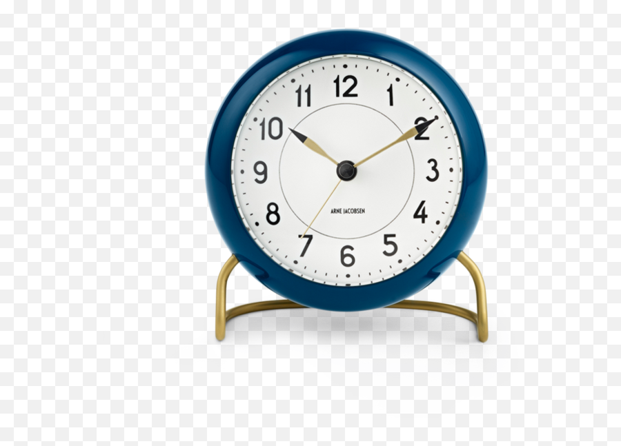 Station Table Alarm Clock Series By Arne Jacobsen U2014 The - Clock Blue In Table Emoji,Alarm Clocks For Kids Emojis