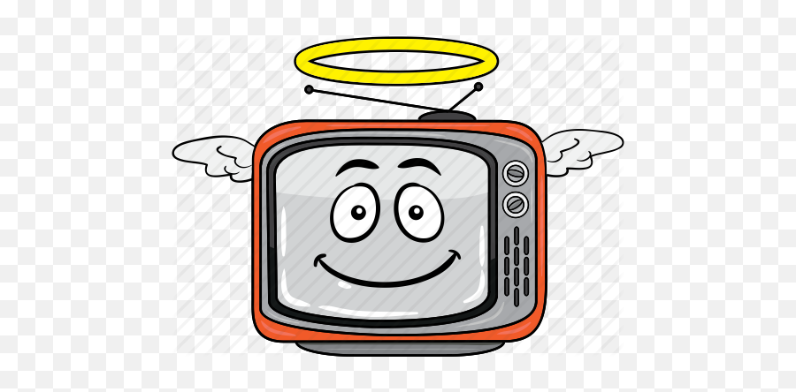 Cartoon Fictional Character Clip Art - Emoji Tv,Television Smiley Emoticon