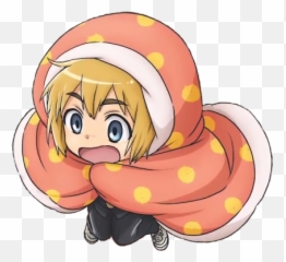 Aot Junior High Eren Mikasa Armin - Armin Chibi Emoji,Levi Emoticon Snk