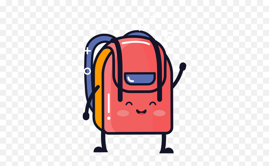 Gráficos De Riendo Para Descargar - Backpack Cartoon Png Emoji,Mochilas De Emojis