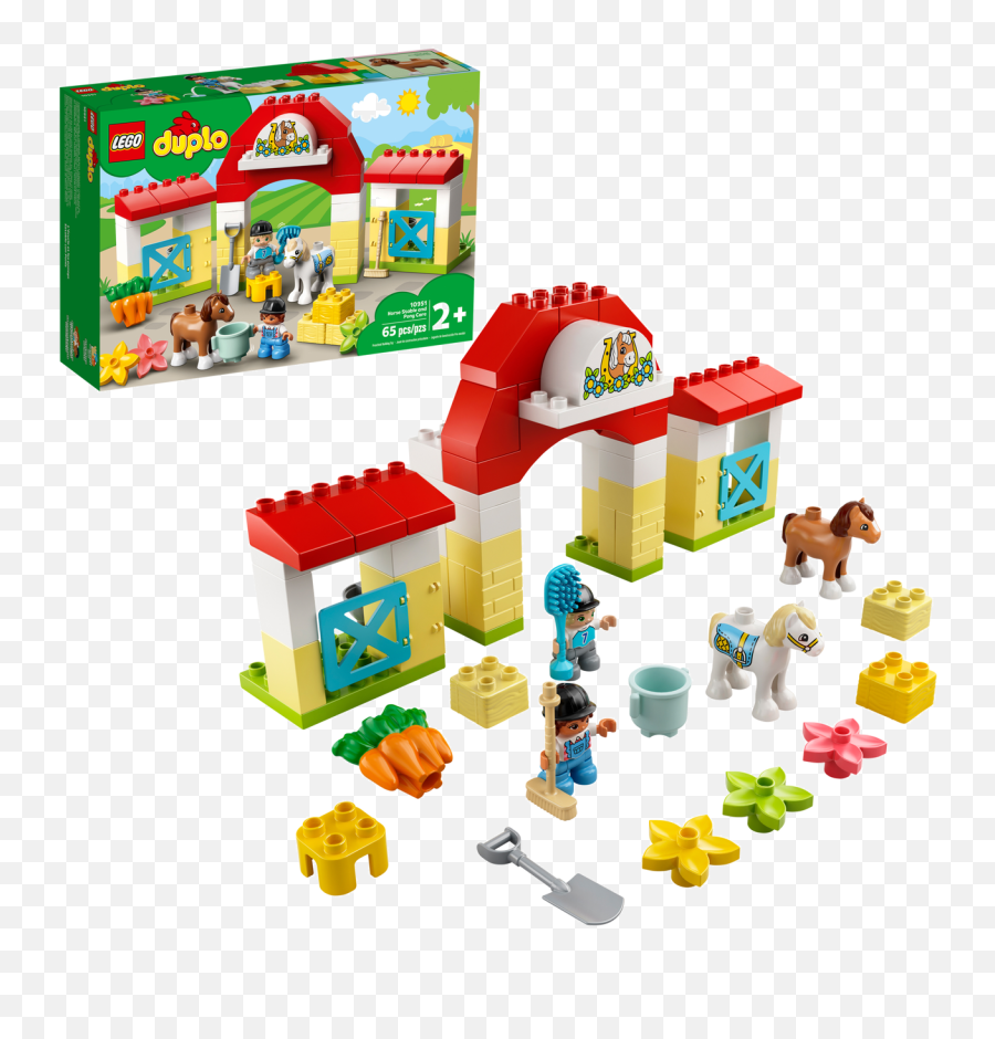 Lego Horse Stable And Pony Care - Lego Duplo Pferdestall Ponypflege Emoji,Don't Forget To Get Some H20 Houseplant With Emotions