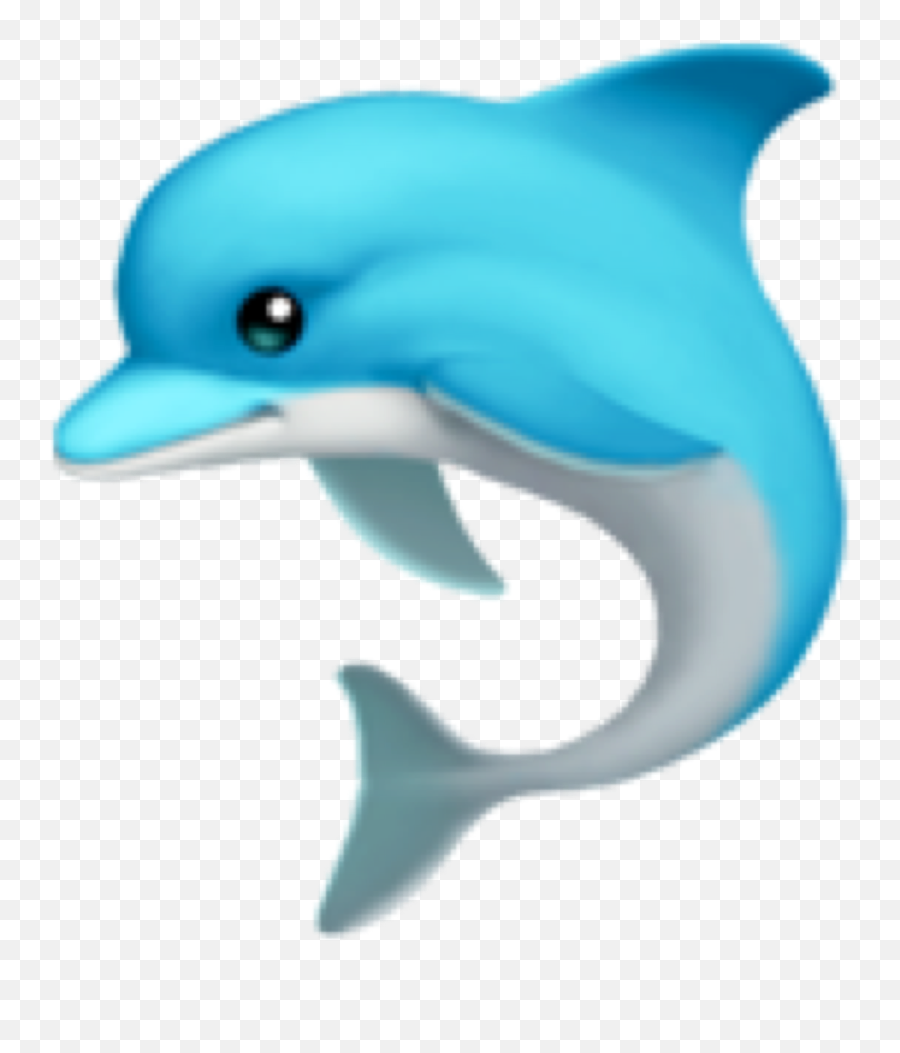 The Most Edited - Dolphin Emoji Sticker,Rare Dolphin Emoticon