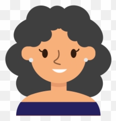 Avatar Face Girl Female Woman Profile Smiley Happy - Feminino Avatar Para Perfil Emoji,Black Female Emoticons