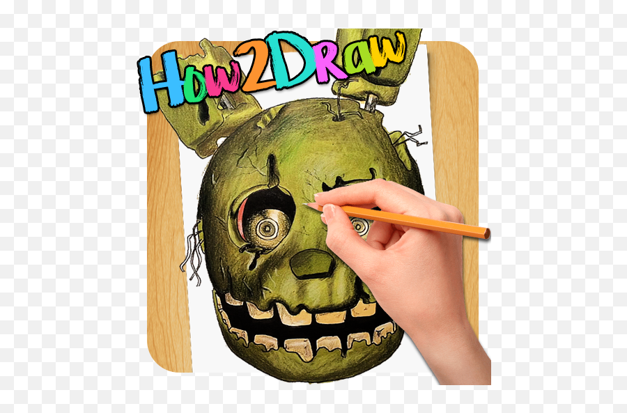 How2draw Five Nights At Freddy Apk 1 - Scary Emoji,Fnaf My Emoji Springtrap