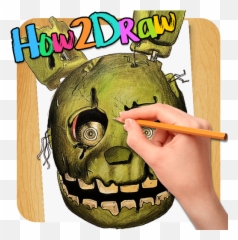How2draw Five Nights At Freddy Apk 1 - Scary Emoji,Fnaf My Emoji Springtrap