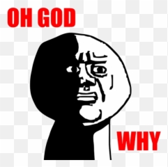 Sticker Maker - Troll Face 2 Oh God Emoji,Oh My God Emoticon Face