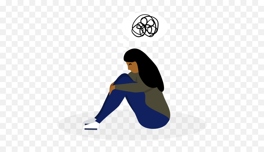 Neuroscience Of Anxiety Simplified U2013 Curly Therapist Emoji,Brain Hemispheres With Emotion Male Vs Female