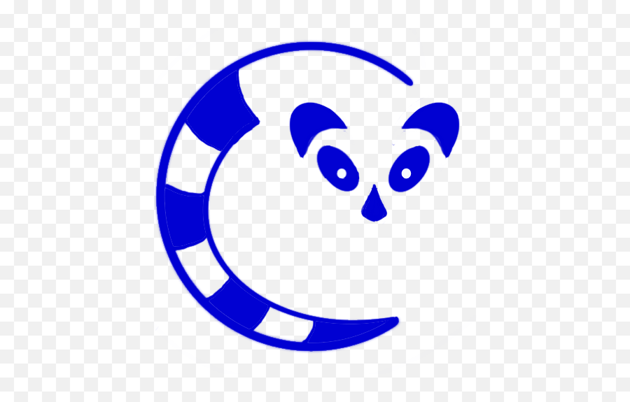 Why Blue Lemur - Dot Emoji,Lemur Emoticon