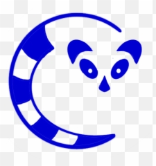Why Blue Lemur - Dot Emoji,Lemur Emoticon