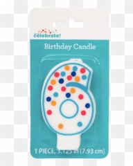 1 Ct Unique Number 6 Polka Dot Birthday Candle 3 Novelty Emoji,Teddy Bear Emotion Flashcards