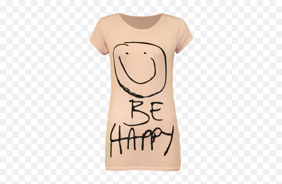 Womenu0027s Be Happy Smiley Face Top U2013 Easyprint Emoji,Emoticons Women