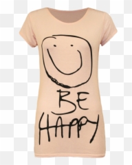 Womenu0027s Be Happy Smiley Face Top U2013 Easyprint Emoji,Emoticons Women