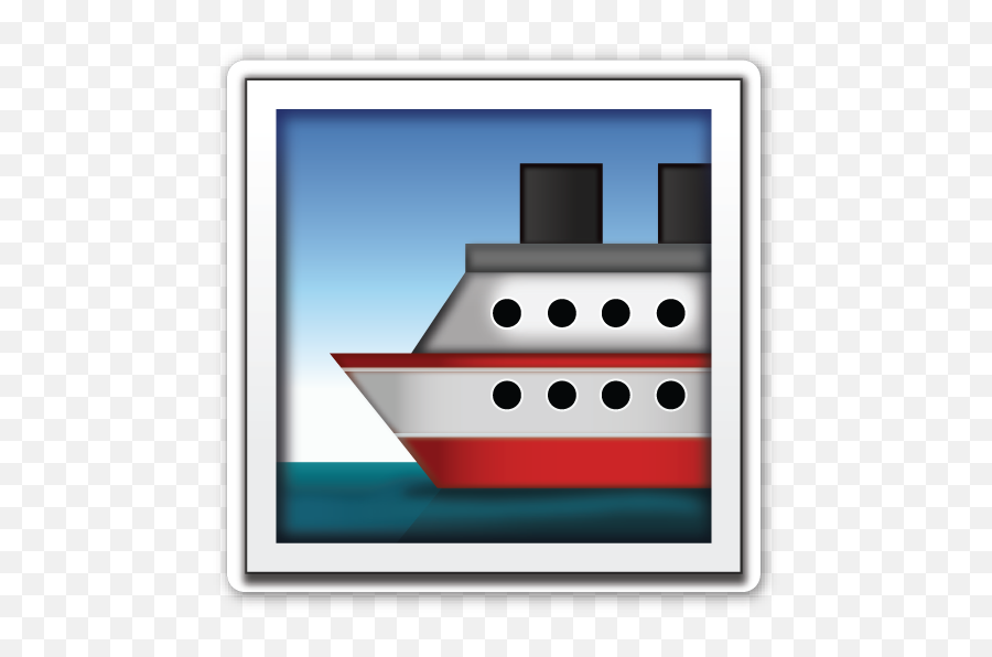 Pin By Kimbr On Emojistickers Cool Emoji Emoji - Ship Cruise Emoji,R Emoji