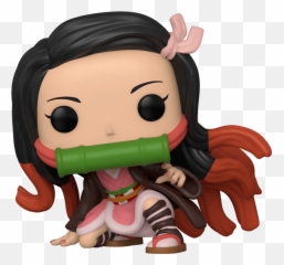 Funko Pop Animation Demon Slayer - Nezuko Kamado Emoji,Purple Devil Horns Emoji