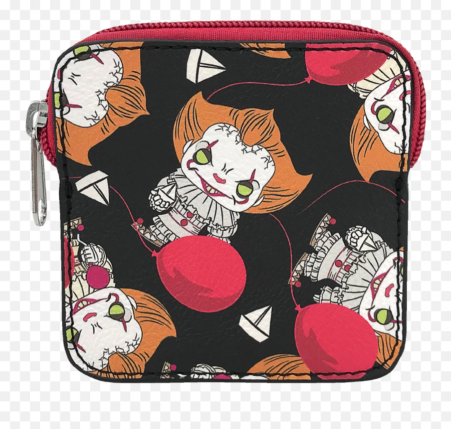 Funko Pop Unisex Faux Leather Coin Bag It - Pennywise With Balloon Walmart Exclusive Emoji,Money Bag Emoji Under Her Photo