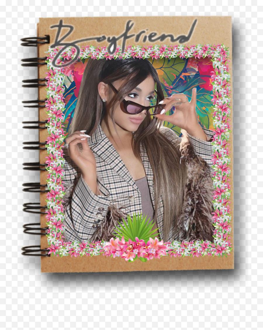 Arianagrande Arianagrandeboyfriend Sticker By - Ariana Grande Icon Icon Emoji,Emoji Binder Cover