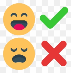 Cartoon Face - Canva Emoji,Facebook Emoji Sad And Happu