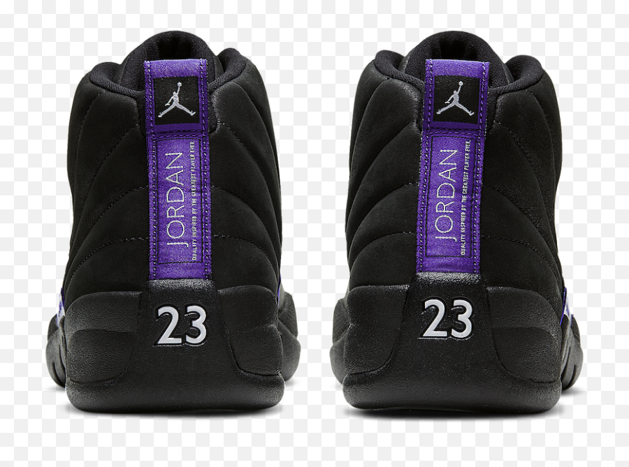 Air Jordan 12 Black Dark Concord Ct8013 - 005 Release Date Emoji,