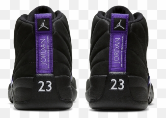 Air Jordan 12 Black Dark Concord Ct8013 - 005 Release Date Emoji,