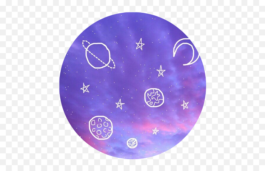 Neptune Sticker - Blue And Purple Aesthetic Emoji,Neptune Emoji