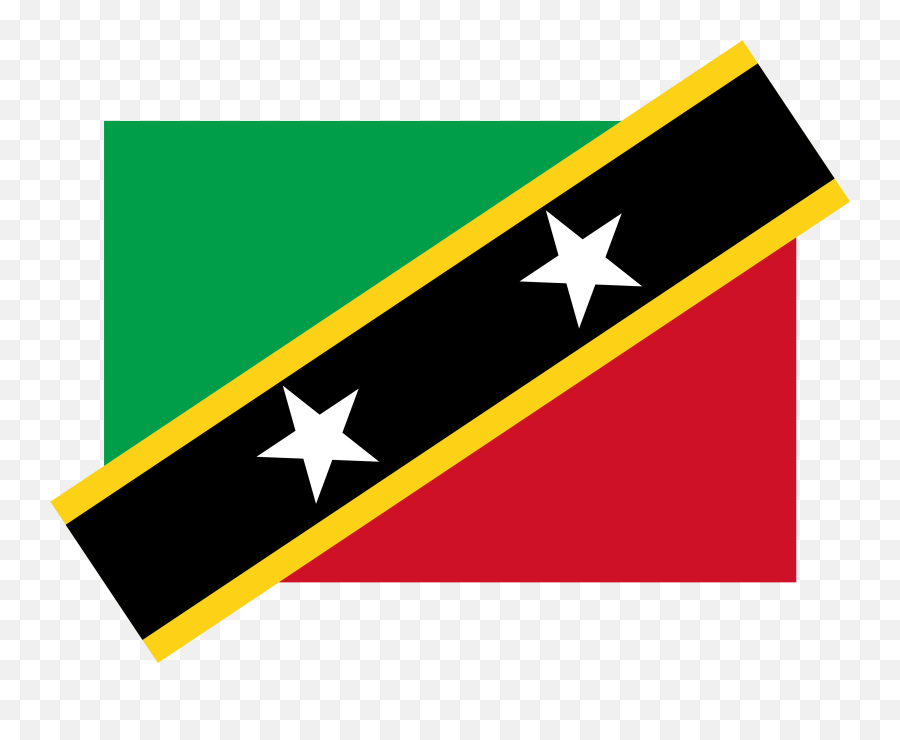 Saint Kitts And Nevis Flag Colouring Page U2013 Flags Web - Vertical Emoji,Flag Emoji List