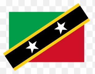 Saint Kitts And Nevis Flag Colouring Page U2013 Flags Web - Vertical Emoji,Flag Emoji List