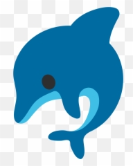Dolphin Emoji Clipart Free Download Transparent Png - Marktbrunnen,Spouting Whale Emoji