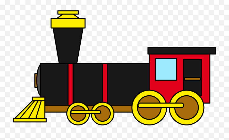 Train Clipart - Train Clipart Emoji,Railroad Emoji