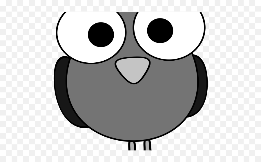 Bird Clipart Face - Funny Big Eye Cartoon Png Download Desenho Do Olho Grande Emoji,Cartoon Eyes Emotions